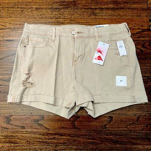 Women’s Boyfriend Khaki Shorts